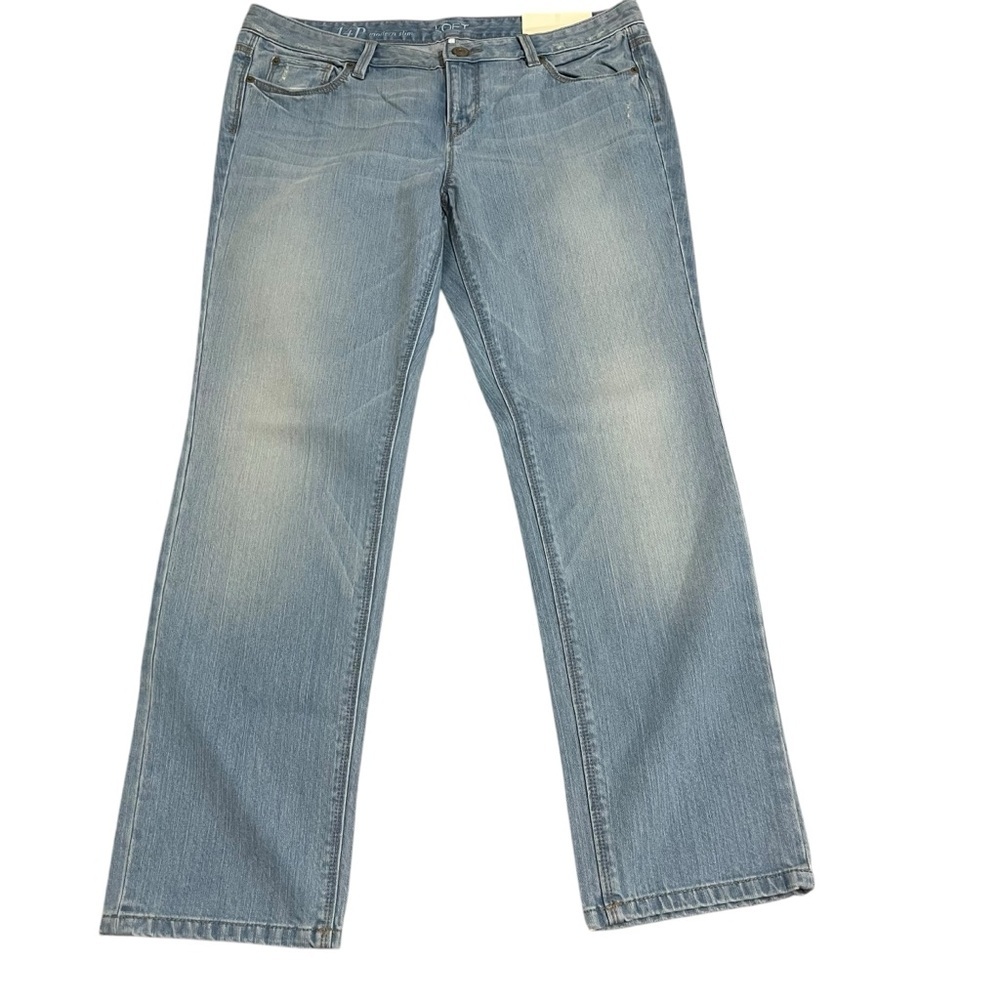 LOFT Women's Straight Leg Jeans - Light Blue